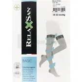 ПАНЧОХИ КОМПРЕСІЙНІ "RELAXSAN" артикул 870 Basic, 18-22 мм, 140 den розмір 5, бежеві  №1