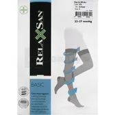 ПАНЧОХИ КОМПРЕСІЙНІ "RELAXSAN" артикул 970 Basic, 22-27 мм, 280 den розмір 4, чорні  №1