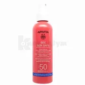 APIVITA BEE SUN SAFE СОНЦЕЗАХИСНИЙ СПРЕЙ ДЛЯ ОЛИЧЧЯ І ТІЛА SPF-50 200 мл  №1