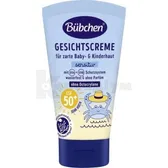 КРЕМ ДЛЯ ОБЛИЧЧЯ СОНЦЕЗАХИСНИЙ SENSITIVE tm "BUBCHEN" SPF-50 50 мл  №1
