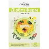 ФІТОЧАЙ "ДІАБЕТ ФАРМ" SOLUTION PHARM фільтр-пакет 1.5 г  №20