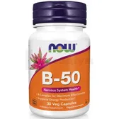 NOW FOODS ВІТАМІННИЙ КОМПЛЕКС B-50 капсули  №100