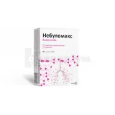 Небуломакс суспензія для розпилення 0,5 мг/мл контейнер 2 мл  №20