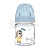 ПЛЯШЕЧКА 35/231_blu, EasyStart, антикол. з широким отвором 120 мл PP Bonjour Paris - синя  №1