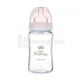 ПЛЯШЕЧКА 35/234_pin, EasyStart, антикол з широким отвором 240 мл PP Royal baby - рожева  №1