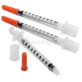 ШПРИЦ ІН'ЄКЦІЙНИЙ ІНСУЛІНОВИЙ ОДНОРАЗОВОГО ЗАСТОСУВАННЯ BD MICRO-FINE™ PLUS U-40 1 мл з голкою 0,3 мм (30 G) х 8 мм  №1