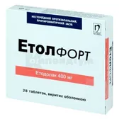 Етол Форт таблетки, вкриті оболонкою 400 мг  №28