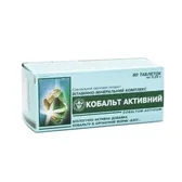 КОБАЛЬТ-АКТИВНИЙ таблетки 0,25 г  №80