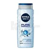 ГЕЛЬ ДЛЯ ДУШУ "NIVEA" 500 мл Заряд чистоти  №1