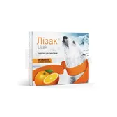 Лізак® таблетки для смоктання блістер зі смаком апельсину  №20