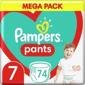 ПІДГУЗНИКИ-ТРУСИКИ ДИТЯЧІ PAMPERS PANTS Giant (15+ кг)  №74