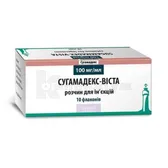 Сугамадекс-Віста розчин  для ін'єкцій 100 мг/мл флакон 2 мл  №10