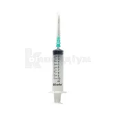 Шприц ін’єкційний  стерильний одноразового застосування "BLADE®"  трикомпонентний Luer 10 мл 21Gx1 1/2" (0,8x38 мм)  №1