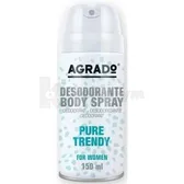 Agrado дезодорант-антиперспірант спрей 150 мл pure trendy  №1