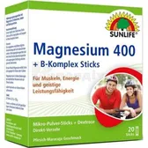 Sunlife Magnesium 400 + B-Komplex порошок стік  №20