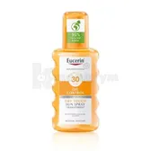 Eucerin Сонцезахисний спрей для тіла з матуючим ефектом SPF 30+ 200 мл  №1