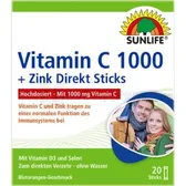 Sunlife Vitamin C 1000 + Zink Direkt Sticks стік 3 г  №20