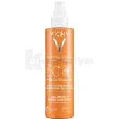 Капіталь Солей сонцезахисний водостійкий спрей-флюїд для тіла SPF 50+ тм Vichy 200 мл  №1