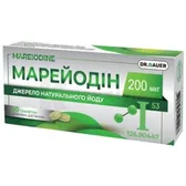МареЙодин таблетки 200 мкг тм Dr. Bauer  №30