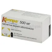 Кеппра® таблетки, вкриті оболонкою 500 мг блістер  №60