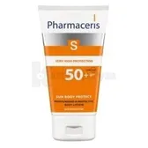 ЗВОЛОЖУЮЧА ЗАХИСНА ЕМУЛЬСІЯ ДЛЯ ЗАСМАГИ серії "PHARMACERIS S - СОНЯЧНА СЕРІЯ" SPF-50 150 мл  №1