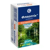 Флеоптік® краплі очні, розчин 5 мг/мл флакон з крапельницею 5 мл  №1