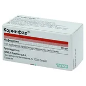 Коринфар® таблетки пролонгованої дії 10 мг флакон  №100