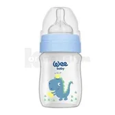 Пляшечка для годування "Wee Baby" Classic Plus соска №1 125 мл з широкою шийкою  №1