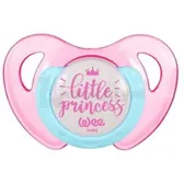 Пустушка ортодонтична "Wee Baby" Butterfly №3 тританова, 18+ міс.  №1