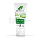 Лосьйон для тіла "DR. Organic" з алое вера заспокійливий та відновлюючий 200 мл  №1