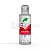Тонік для обличчя "DR. Organic" з маслом троянди Отто 150 мл  №1