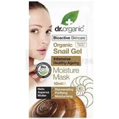 Маска для обличчя "DR. Organic" з муцином равлика зволожуюча 10 мл  №1
