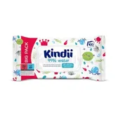Серветки вологі "Kindii" 99% Water дитячі  №100