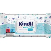 Серветки вологі "Kindii" Pure Water 99% дитячі  №60