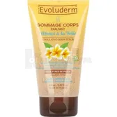 Скраб для душу стимулюючий тм "Evoluderm" 150 мл з маслом моної  №1