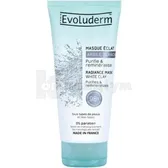 Маска для обличчя тм "Evoluderm" для сяйва 100 мл з білою глиною  №1