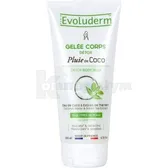 Гель для тіла зволожуючий детокс із водою кокосу тм "Evoluderm" 200 мл  №1