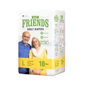 Підгузки для дорослих "FRIENDS" EASY розмір L  №10