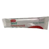 Бинт марлевий медичний стерильний 5 м х 10 см тип 17 тм "Профі Фарм"  №1