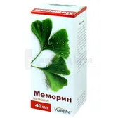 Меморин краплі оральні 40 мг/мл флакон 40 мл  №1