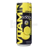Вода витаминная "Сооода" со вкусом лимона и витаминами 330 мл  №1