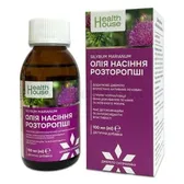 Масло семян расторопши флакон 100 мл тм Health House  №1