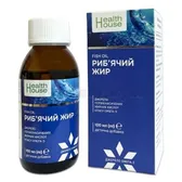 Рыбий жир жидкость флакон 100 мл тм Health House  №1