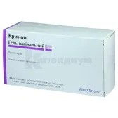 Кринон гель вагинальный 8 % аппликатор однодозовый  №15