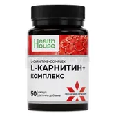 L-Карнитин+комплекс капсулы контейнер тм Health House  №50