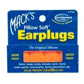 БЕРУШИ ИЗ СИЛИКОНА Moldable Pillow soft пара оранжевый  №1