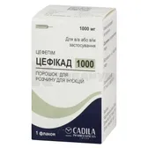 Цефикад 1000 порошок для приготовления инъекционного раствора 1000 мг флакон  №1