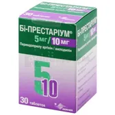 Би-Престариум 5 мг/10 мг таблетки 5 мг + 10 мг контейнер  №30