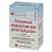 Глицериновые микроклизмы для детей пейдолакс раствор ректальный 3,28 мл аппликатор 4 мл  №4