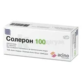 Солерон 100 таблетки 100 мг блистер в пачке  №30